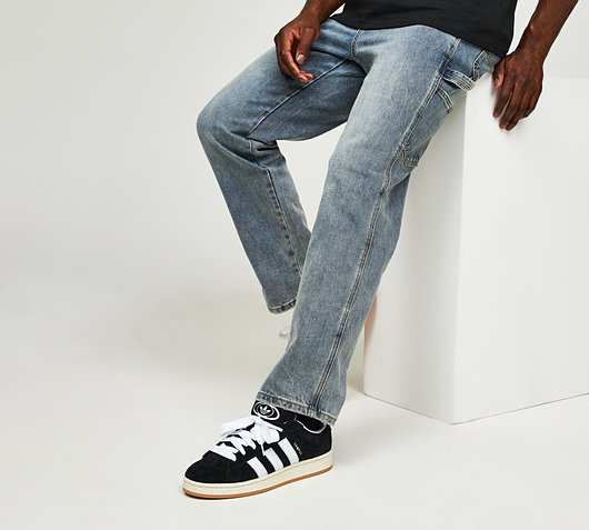 Authority Washed Loose Fit Denim Carpenter Jean