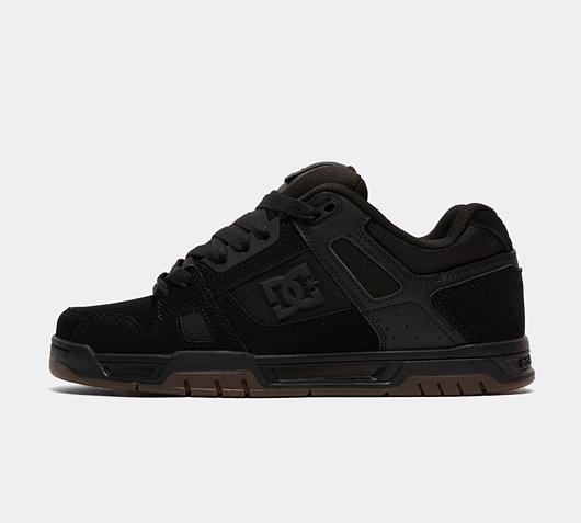 DC Shoes Stag Trainer | Black / Gum | Footasylum
