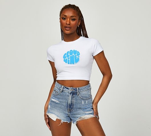 Womens Cloud Nine Baby T-Shirt