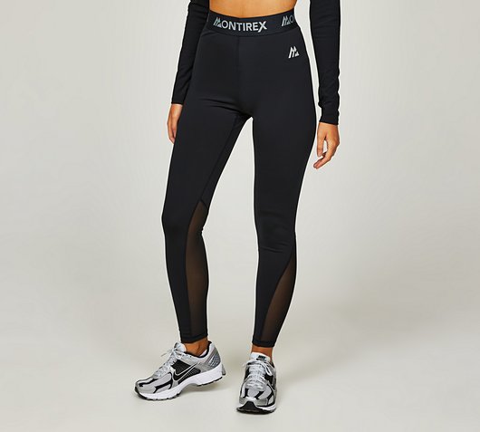 Montirex Womens Icon 2.0 Full Length Legging - Black - Size XL