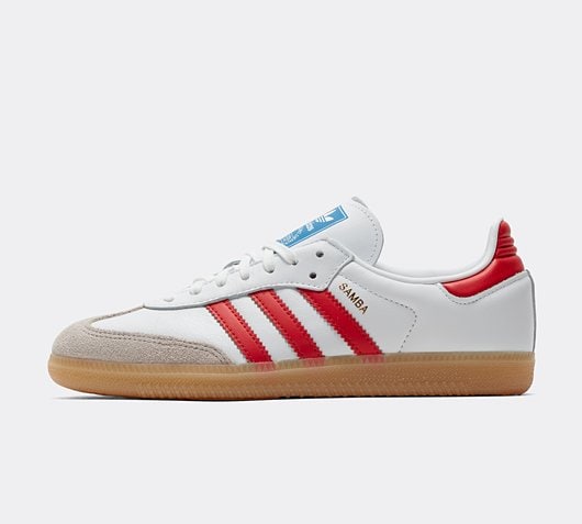 adidas Originals Junior Samba OG Trainer Wonder White Shadow
