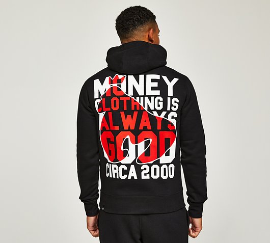 Hoodie with money on it best sale