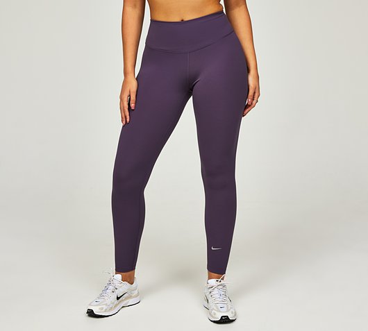 Nike Womens One Dri-FIT High-Rise Legging Dark Raisin Footasylum