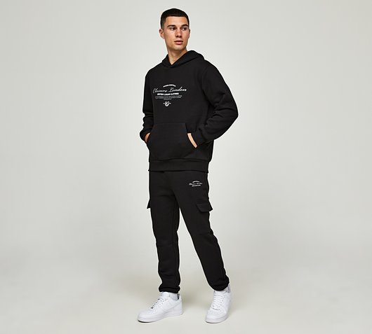 Closure London Arch Lux Cargo Suit - Black - Size XS