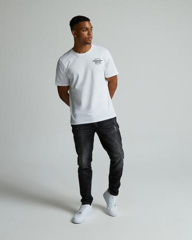 Alessandro Zavetti Viragio Slim Denim Jean Black Wash