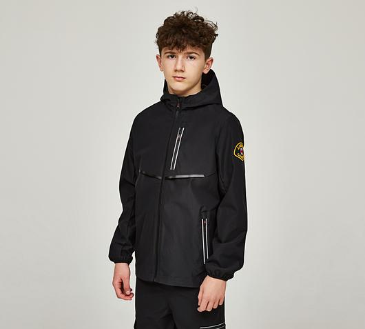 ジャンバー Zavetti Canada Junior Marradi Windbreaker | Jet Black | Footasylum