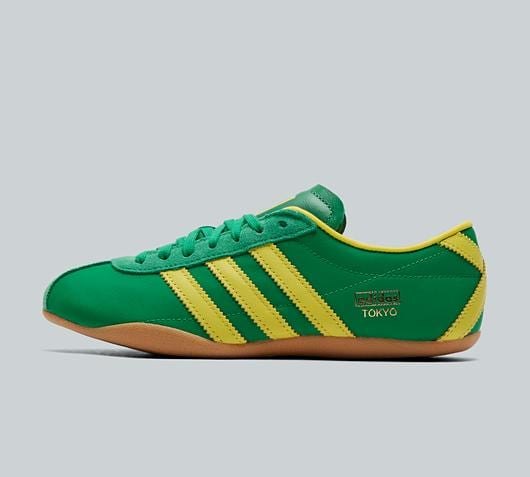 adidas Originals Womens Tokyo Trainer | Pure Sulfur / Dark Brown / Gold  Metallic | Footasylum