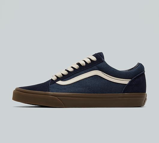 Vans Old Skool Trainer Heavy Canvas Black Footasylum
