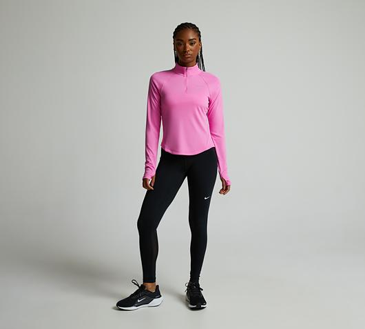 Womens Tempo Dri-FIT Half Zip Top