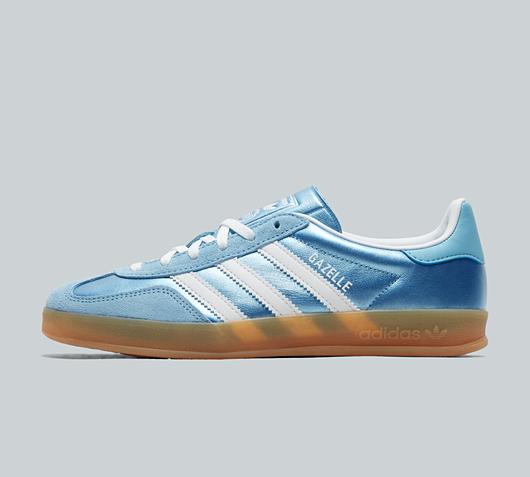 adidas Originals Womens Gazelle Indoor Trainer | Bliss Lilac / Core Black |  Footasylum