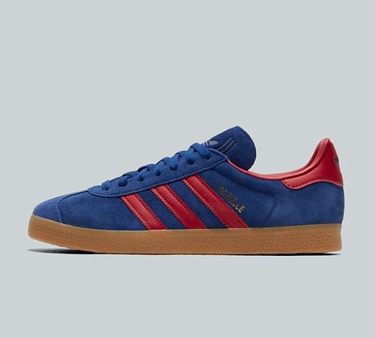 adidas trainers red and blue