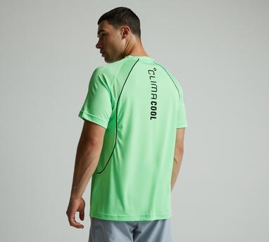 adidas Originals Climacool Tech T-Shirt Lucid Lemon Footasylum