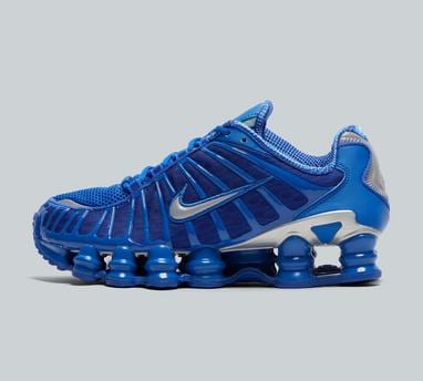Nike Womens Shox TL Trainer Hyper Royal Metallic Silver