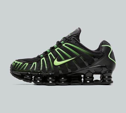 Nike Shox TL Trainer | Vapour Green / Black / Photon Dust