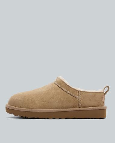 UGG Womens Classic Micro Boot | Chestnut | Footasylum