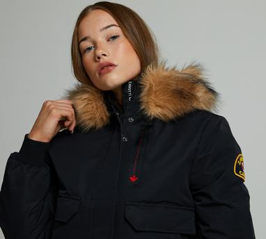 Girls Gabellia Hooded Bomber Jacket