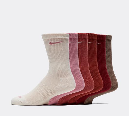 6 Pack Everyday Plus Cushioned Training Crew Sock