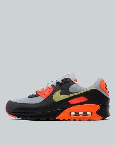 grey orange air max 90