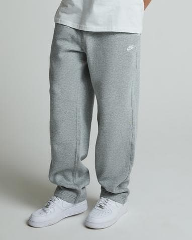mens nike sweatpants open hem