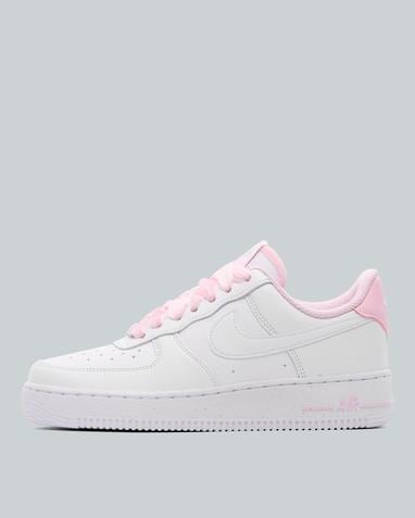 Nike Womens Air Force Low Trainer Sail Green Sesame