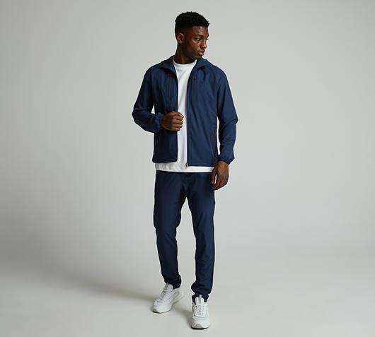 Closure London Reflective Zip Jacket | Navy | Footasylum