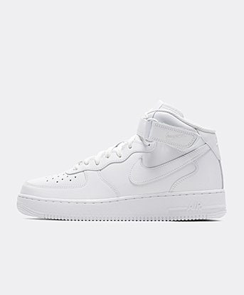 black and white air force ones