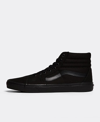 black vans footasylum