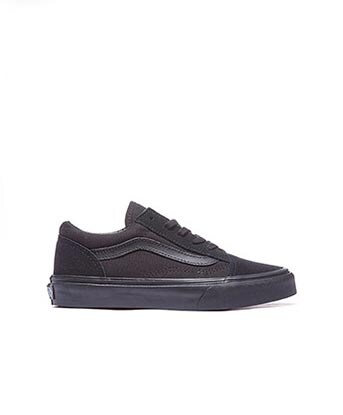 junior old skool vans black and white