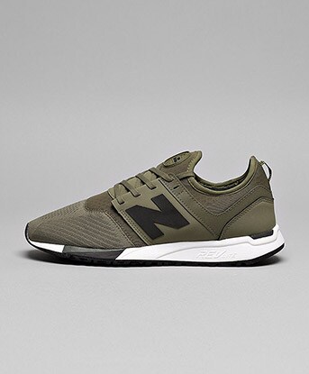 new balance black & green 580 trainers new balance black & green 580 trainers