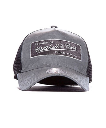 mitchell and ness distressed trucker cap