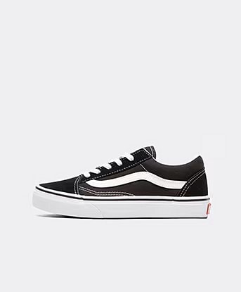 vans old skool black junior