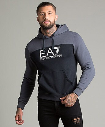 ea7 tritonal overhead hooded top