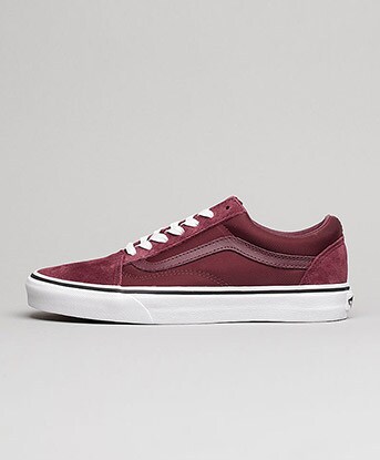 burgundy vans footasylum