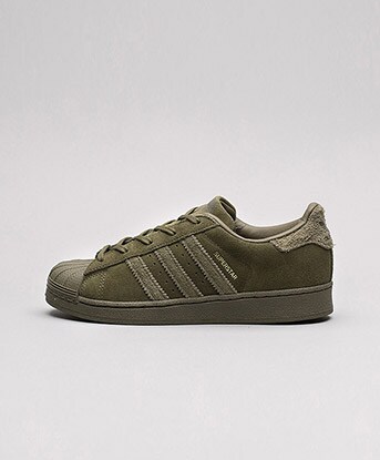 adidas superstar khaki suede
