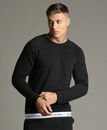 calvin klein banded sweatshirt
