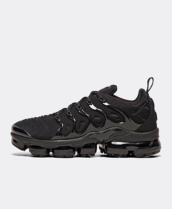 black nike bubble trainers