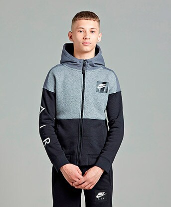 nike junior tribute hooded track top