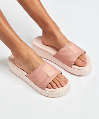 puma sliders for women