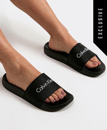 black ck slides