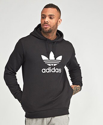 adidas originals authentic overhead hooded top