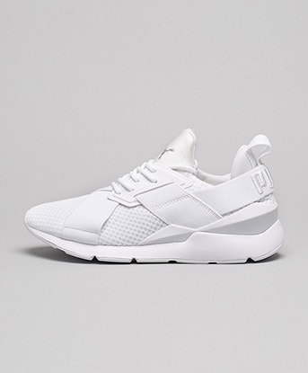 puma muse womens white