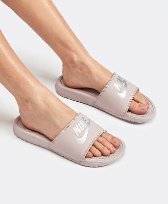 ladies sliders nike