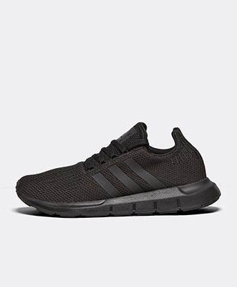 adidas black swift run trainers womens