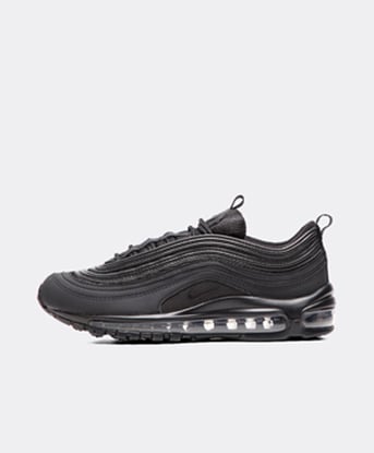 nike black and leopard print air max 97 trainers