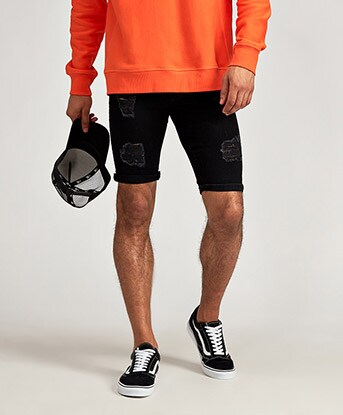 short skinny jeans mens