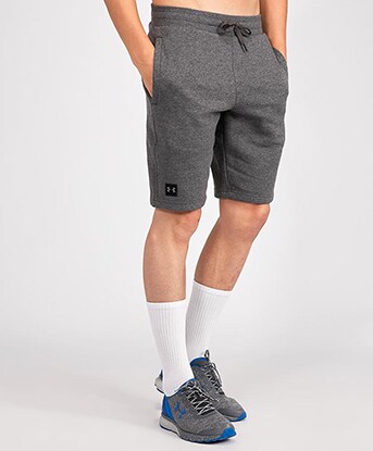 under armour fitted shorts mens