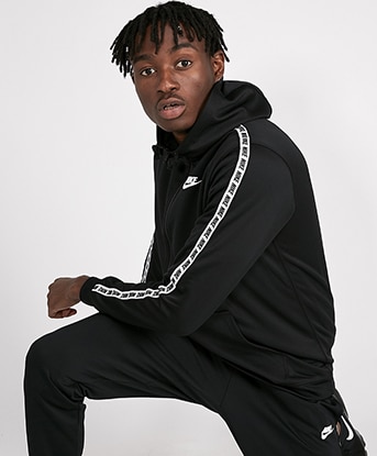 nike tape tracksuit hoodie