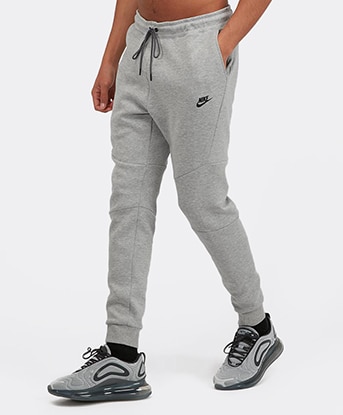 nike grey skinny joggers mens