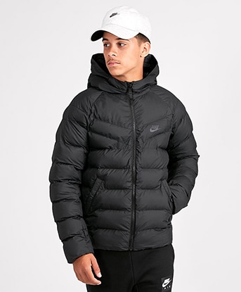 boys nike padded coat