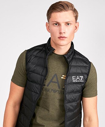 mens body warmer footasylum